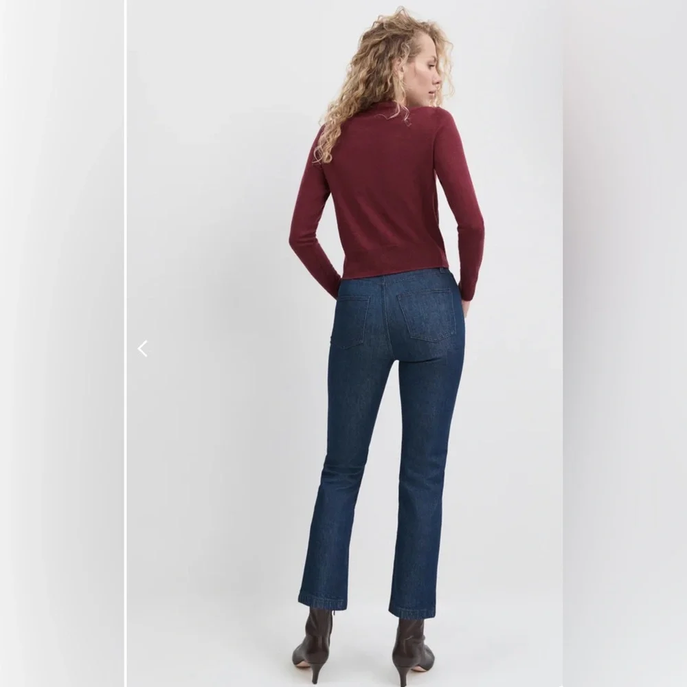 Favorite Daughter The Valentina straight super High-Rise Manchester Jeans NWT